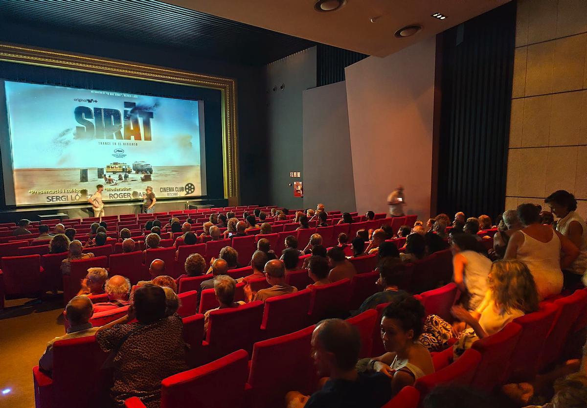 L'actor Sergi López, en la presentació de «Sirat».