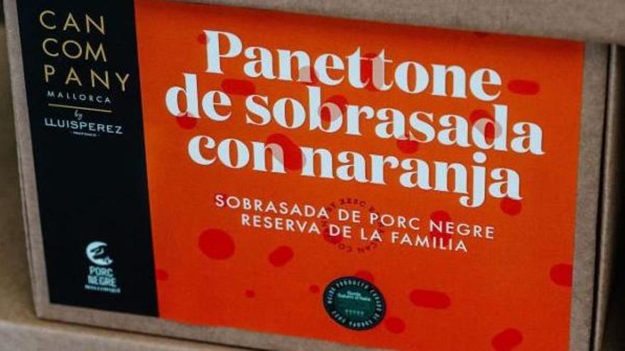 Con sobrasada de porc negre y naranja: así es el panettone mallorquín más original