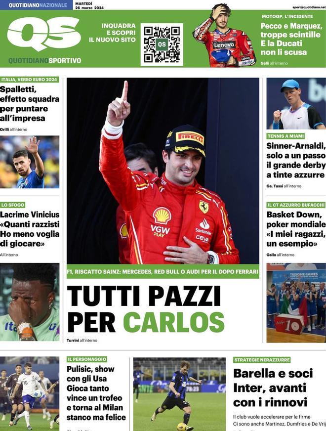 Las portadas de los periódicos deportivos de hoy, martes 26 de marzo