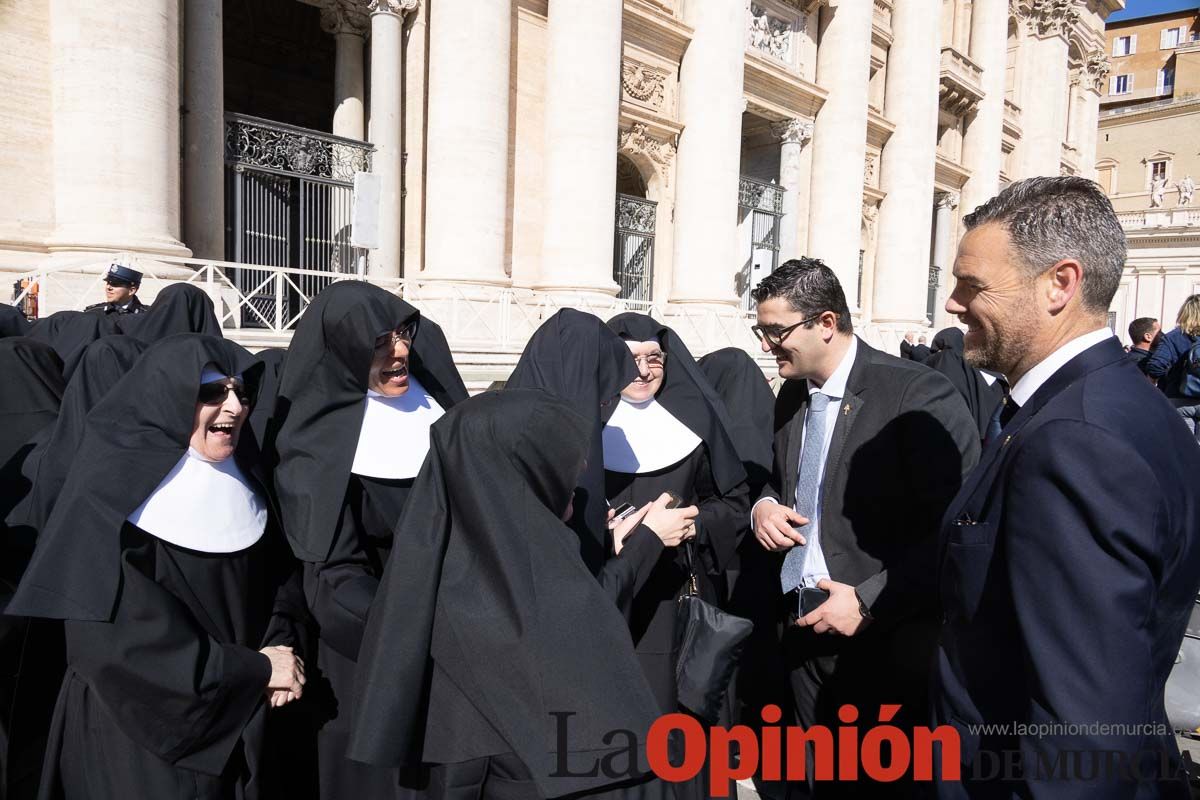 Así se ha vivido la presentación del Año Jubilar de Caravaca en Roma