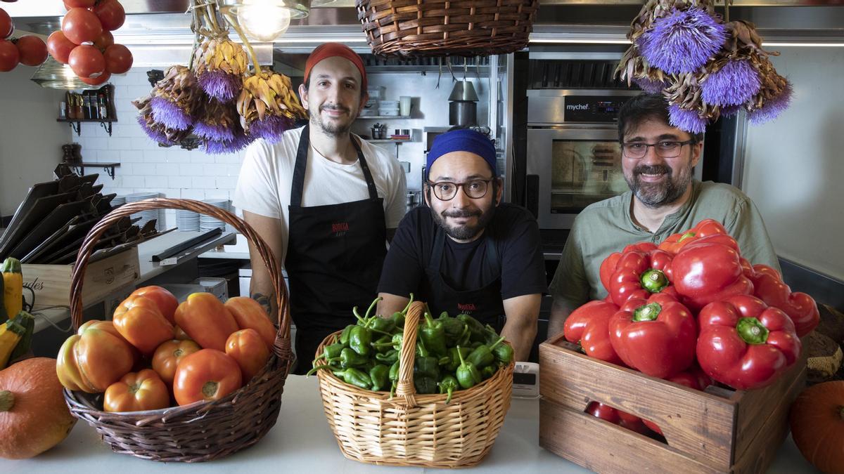 Bodega Lito: Tariel Macharashvili, Héctor Bracchiglione, Àngel Geriz