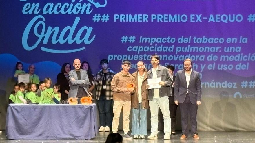 Dos alumnos cordobeses ganan el certamen iberoamericano de divulgación científica Ciencia en Acción