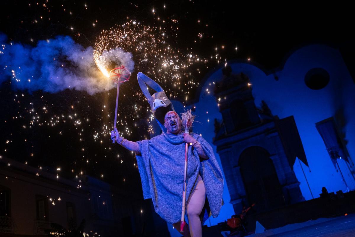 Representación de las Burras de Güímar Representación de las Burras de Güímar