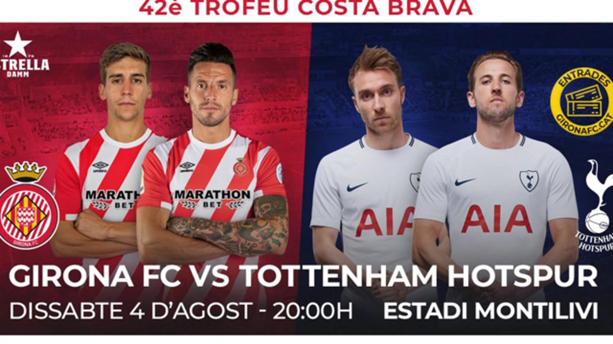 El Tottenham Hotspur, rival del Girona FC en el Trofeo Costa Brava