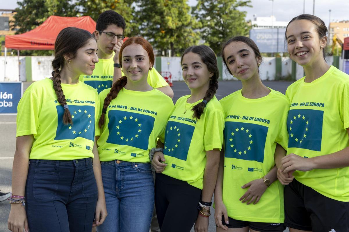 Algunas de las jóvenes participantes en el pñrograma.