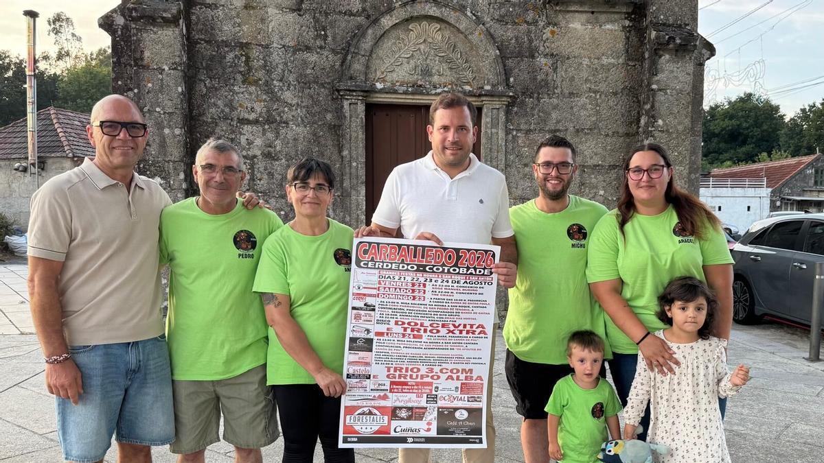 Concello y comisión presentaron el programa de fiestas.