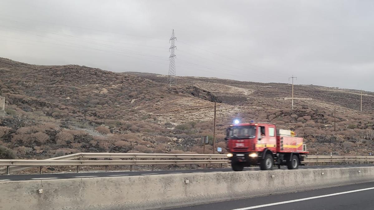 Traslado de efectivos a La Palma.