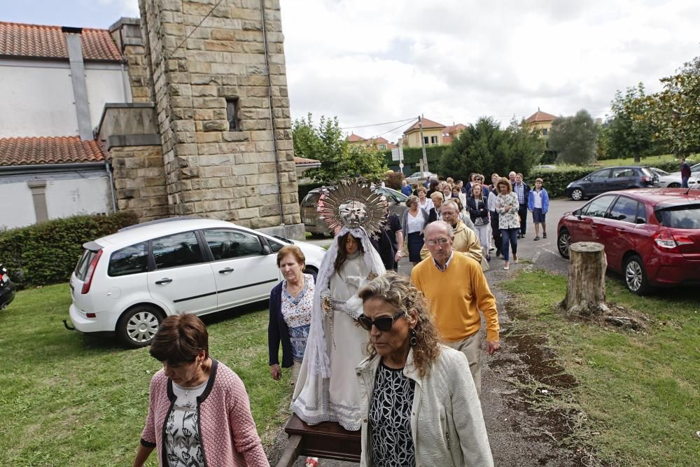 Fiestas en Somió, Castiello, Cabueñes y Baldornón