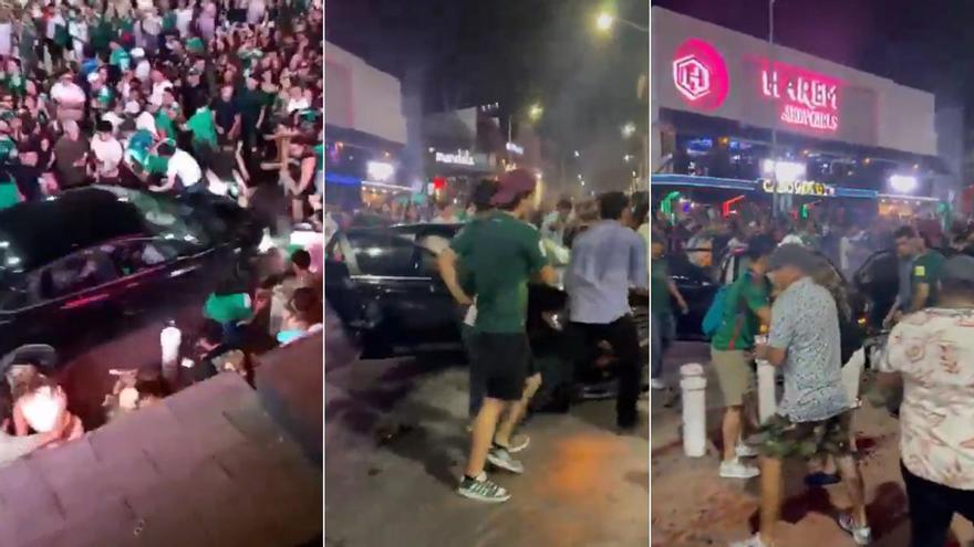 Atropello masivo de aficionados de México durante el Mundial
