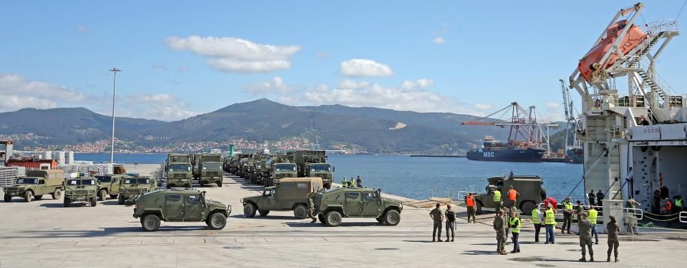 Desfile de acorazados desde Vigo rumbo al Báltico