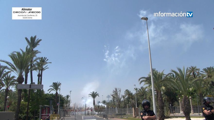 Cae parte del techo de escayola sobre la cama de un paciente del Hospital de Alicante