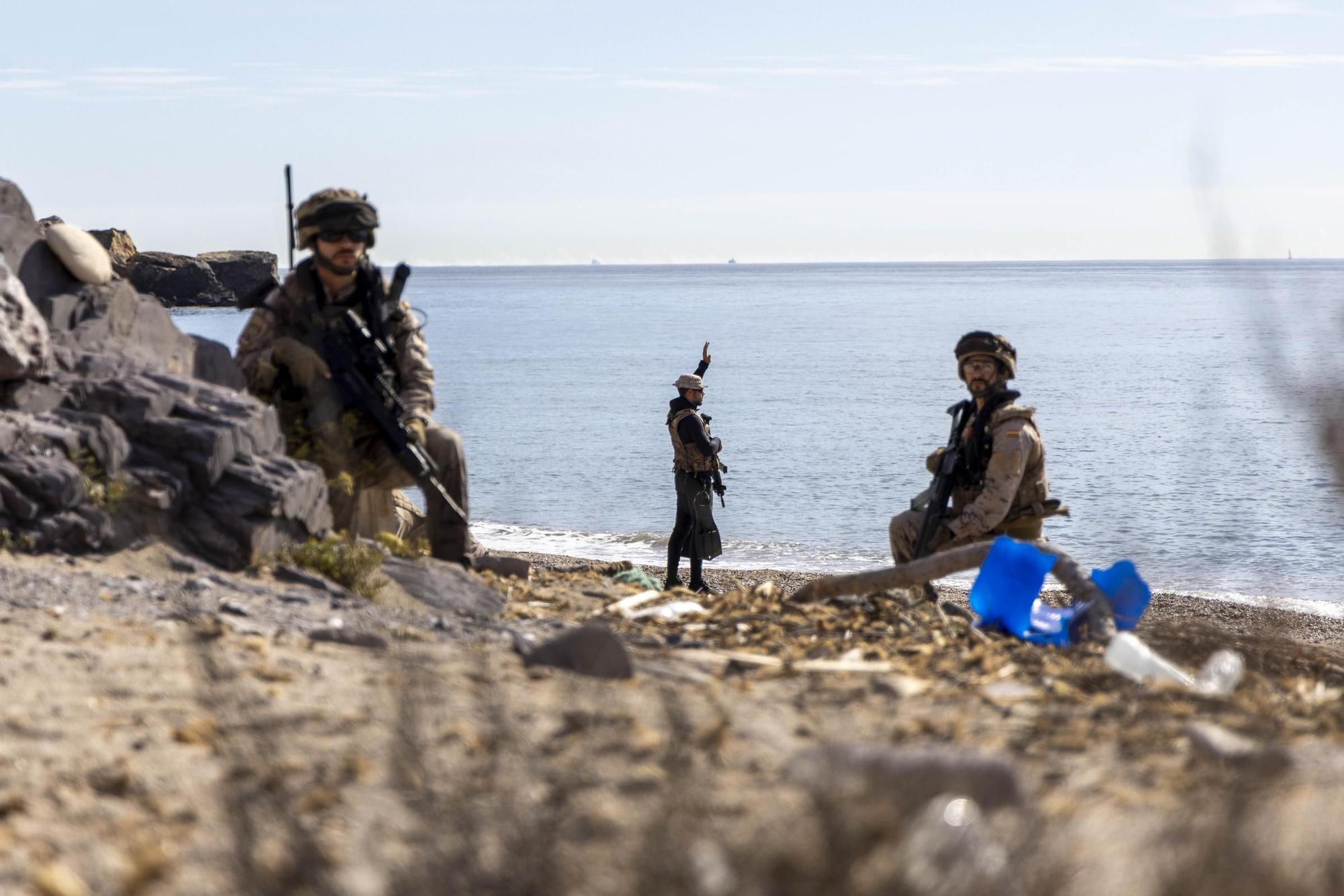 FOTOS: El Ejército de la OTAN se entrena en aguas de Cartagena