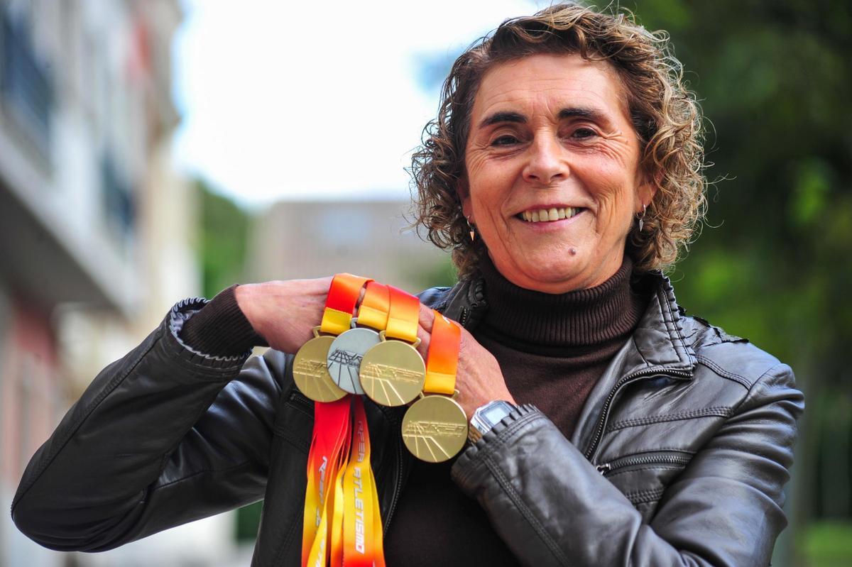 Ana Abuín cuenta con varios títulos nacionales y europeos.