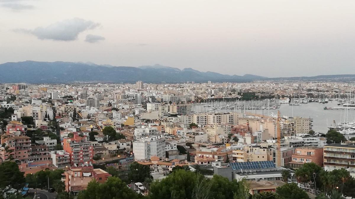 Bloques de pisos en Palma.