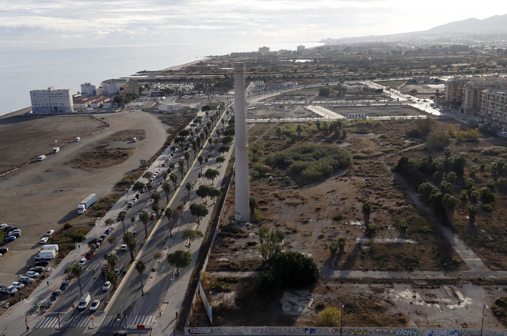 Sierra Blanca Estates celebra la puesta de la bandera en el edificio central de las 'Málaga Towers'