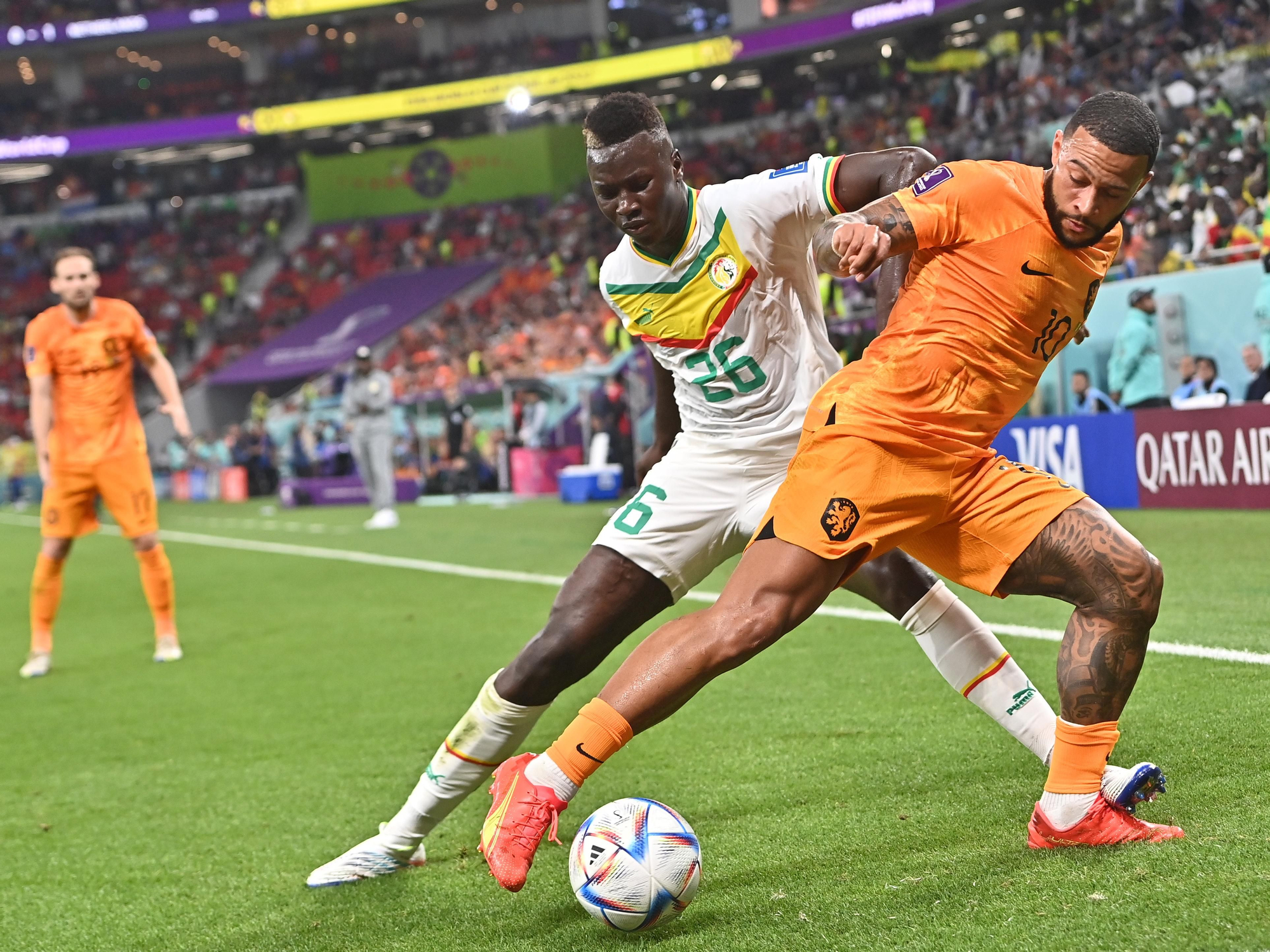 Mundial de Qatar: Senegal - Países Bajos, en imágenes