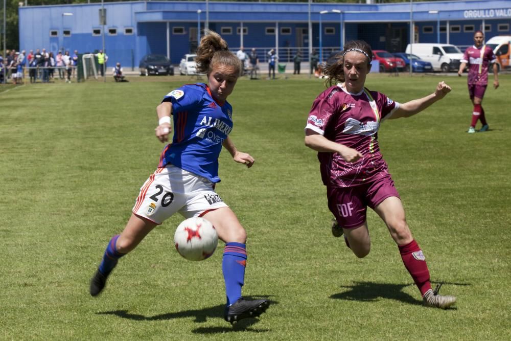 El partido del Oviedo femenino, en imágenes