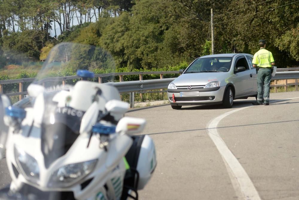 Más de 200 conductores pillados ebrios en Galicia en un fin de semana -Pontevedra lidera el ranking de automovilistas sosprendidos con una copa de más