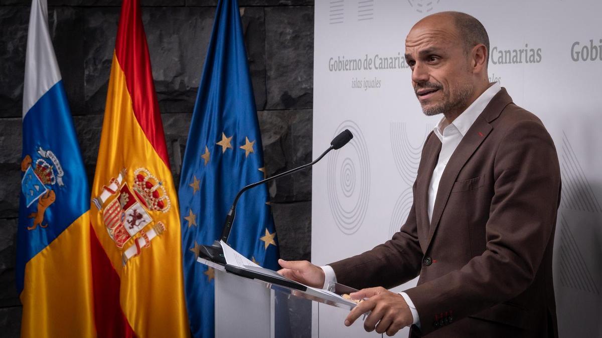 Rueda de prensa Consejo de Gobierno 24 de abril donde se anuncieron las Medallas de Oro