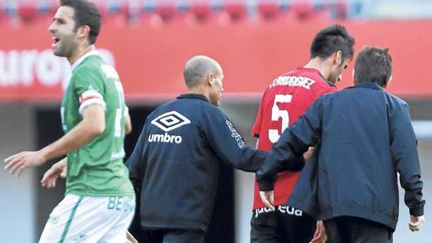 Juan Rodríguez, su regreso duró veintiséis minutos