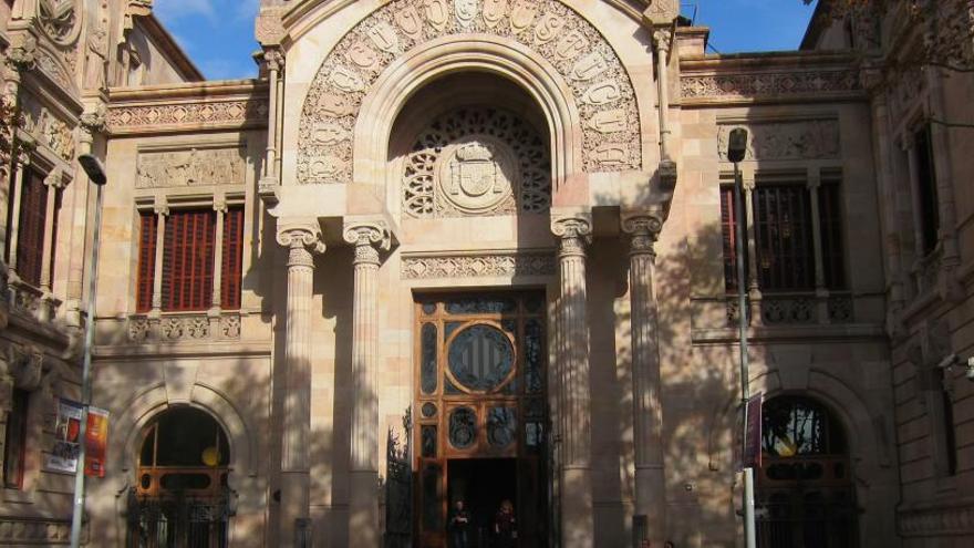 Exterior de l&#039;Audiència de Barcelona