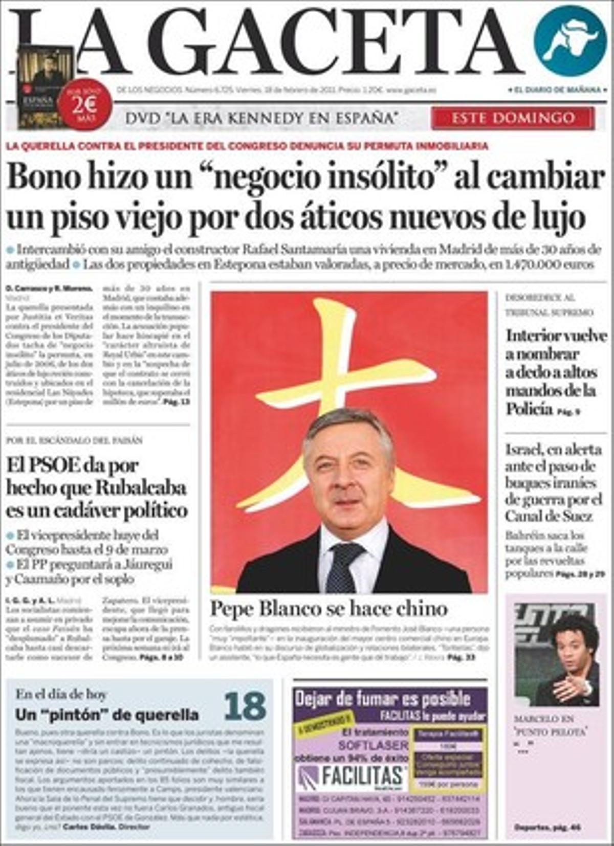 la gaseta 18-02-2011