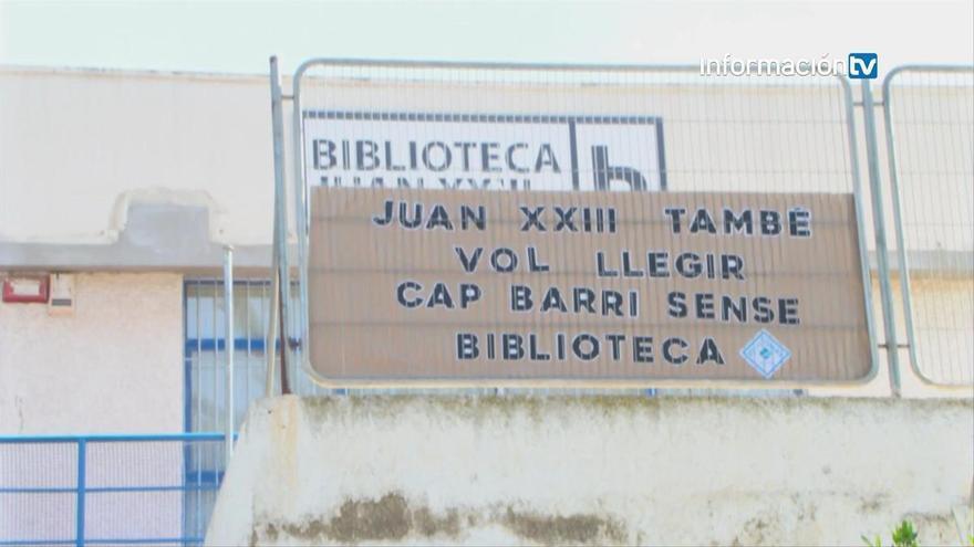 Juan XXIII estalla: "Queremos la reapertura de la biblioteca ¡ya!"