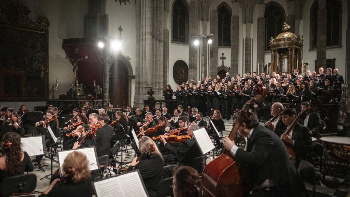 La Sinfónica de Tenerife estrena el oratorio 'Paulus' en la Catedral de La Laguna