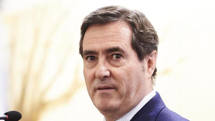 Antonio Garamendi, de la CEOE.