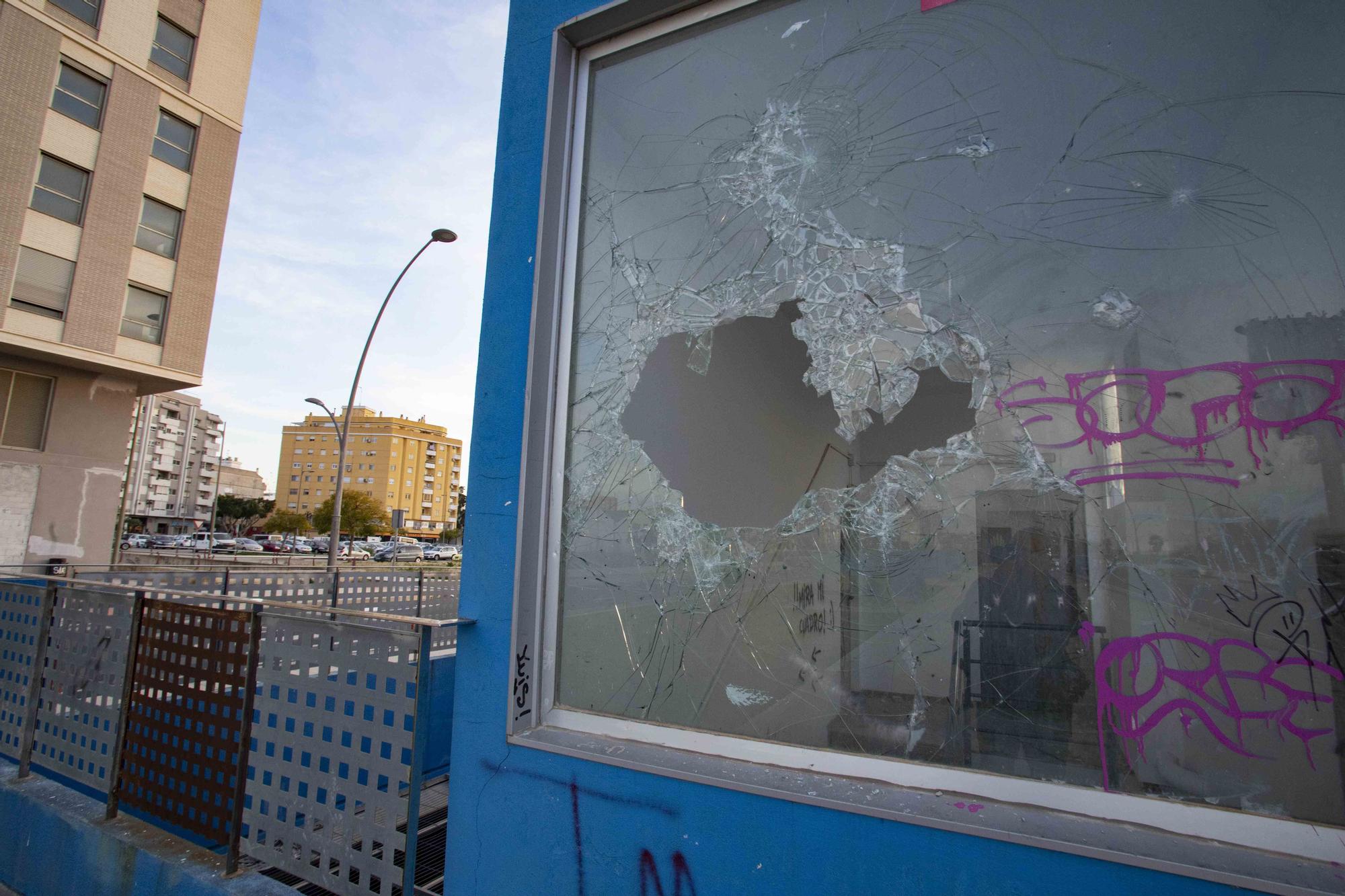 El vandalismo «estaciona» en Alzira