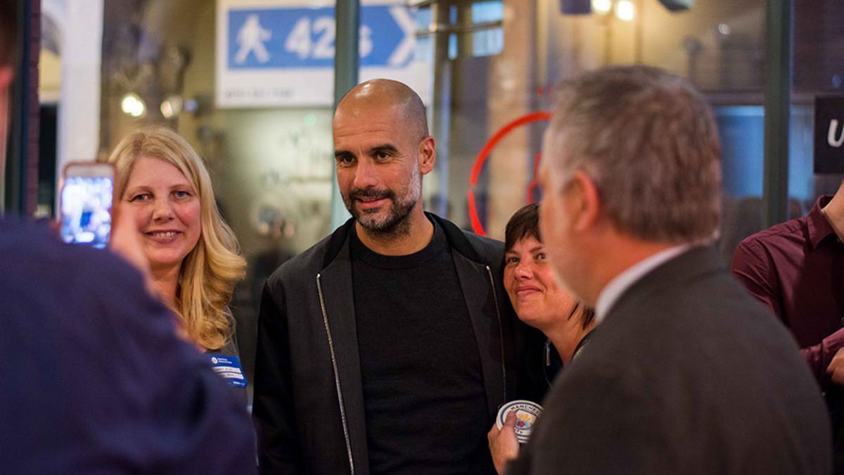 Guardiola y el Girona, juntos en Manchester para promocionar la Costa Brava