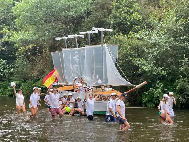 En imágenes: Así fue el Descenso folclórico del río Esva, en Trevías