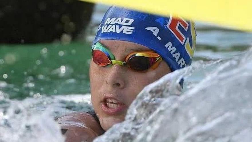 Ángela Martínez busca la medalla en el Europeo de piscina corta
