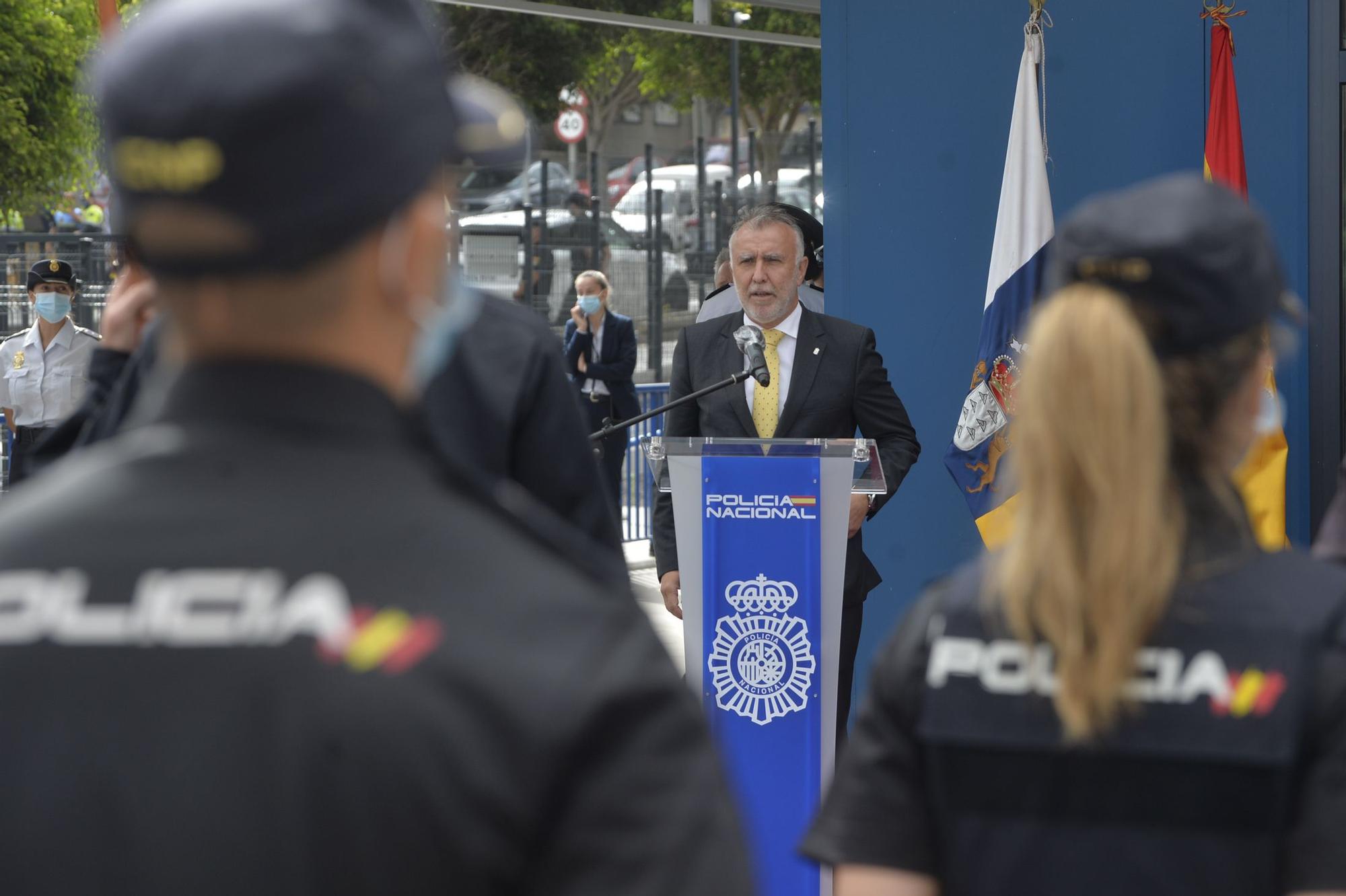 Inauguración de la comisaría de Distrito Centro de la Policía Nacional en Las Palmas