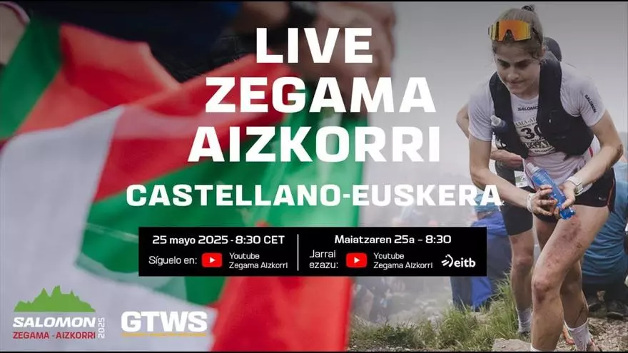 Zegama - Aizkorri 2025, en directo hoy: sigue la carrera de trail en vivo