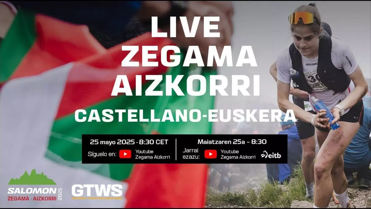 D車nde ver la Zegama Aizkorri 2025 en directo por TV y online hoy