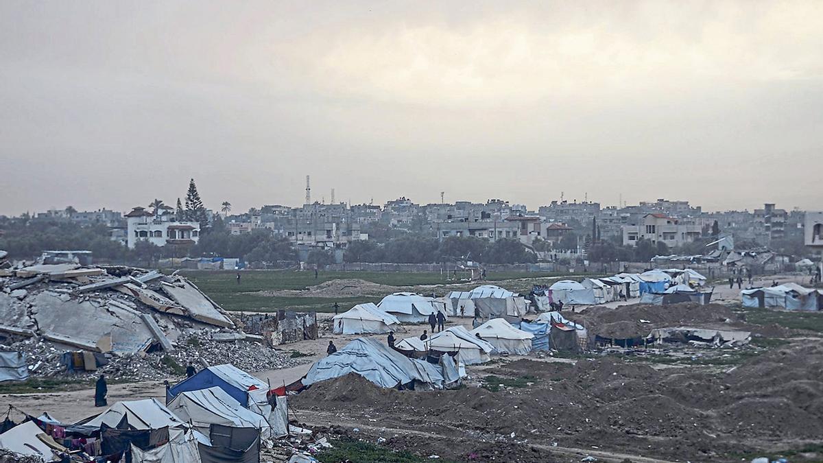 Campamento de refuxiados palestinos