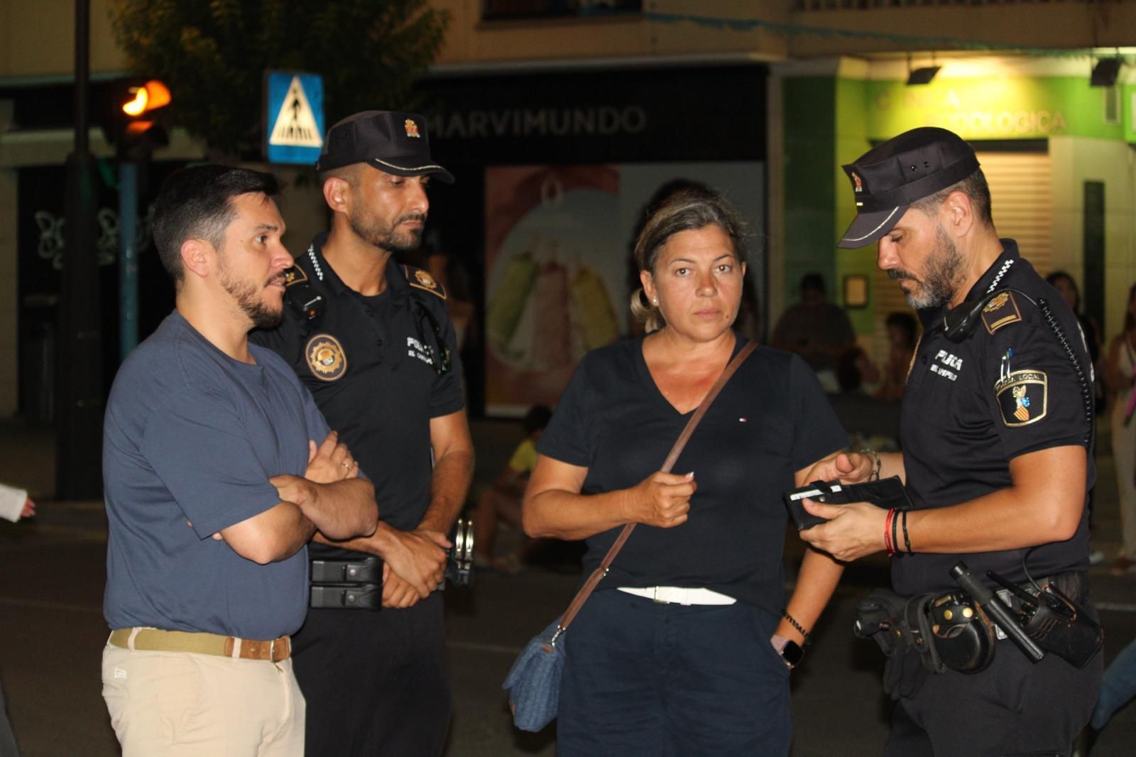 Multitudinario correfoc en las fiestas de El Campello
