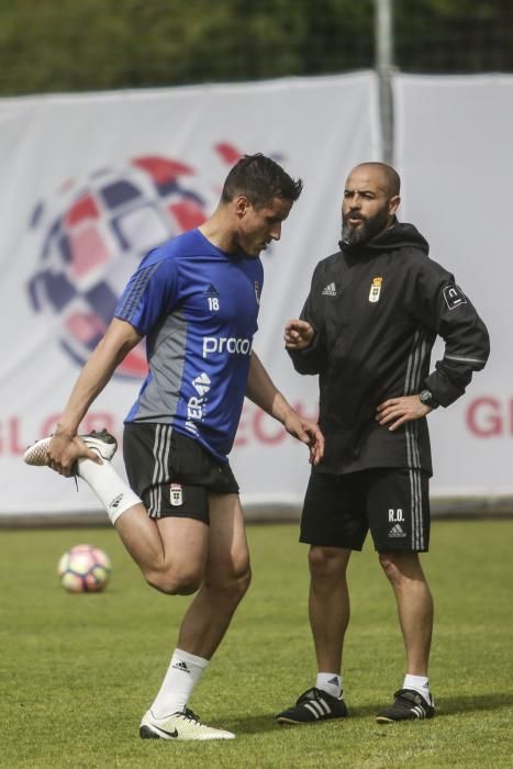 Entrenamiento del Real Oviedo