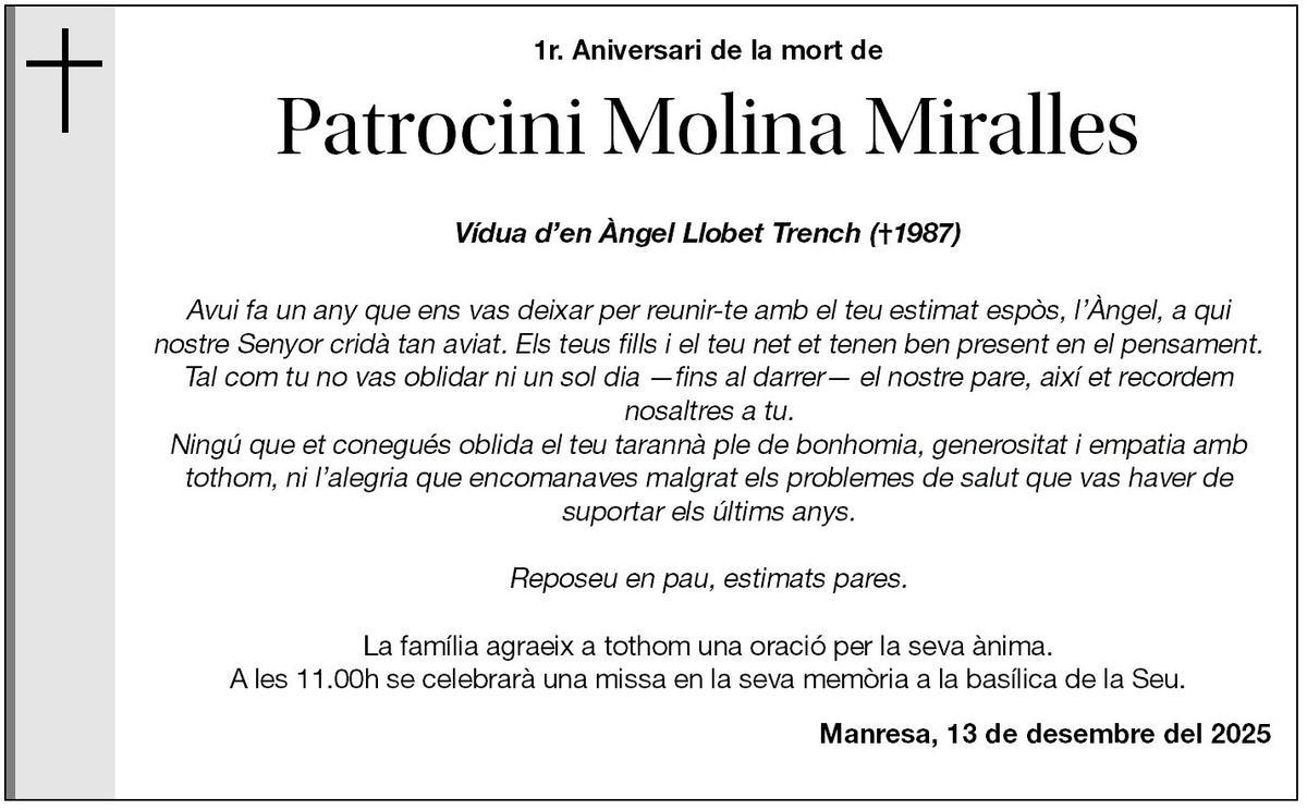 PATROCINI MOLINA MIRALLES