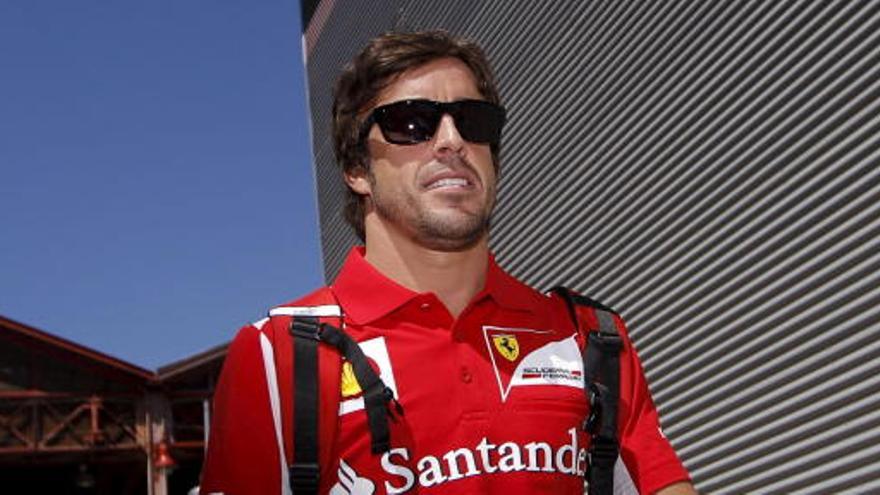 Fernando Alonso espera hacer un buen papel en Valencia.