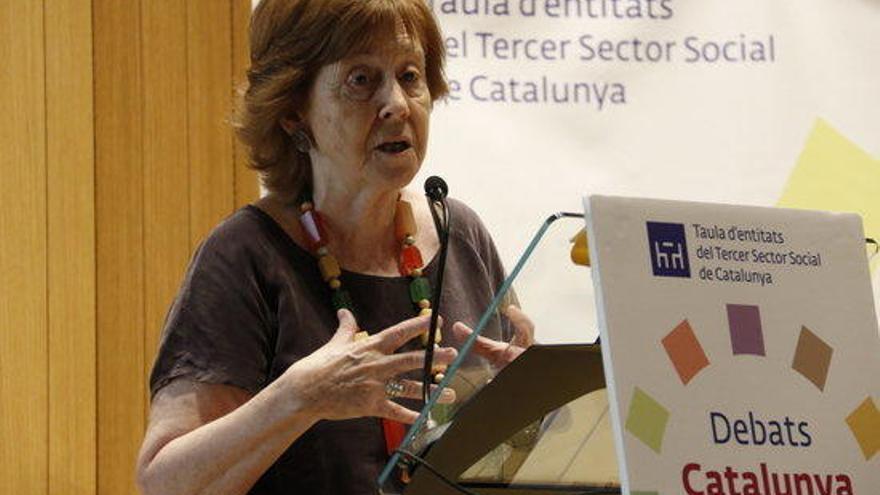 La presidenta de la Fundació Hàbitat3, Carme Trilla