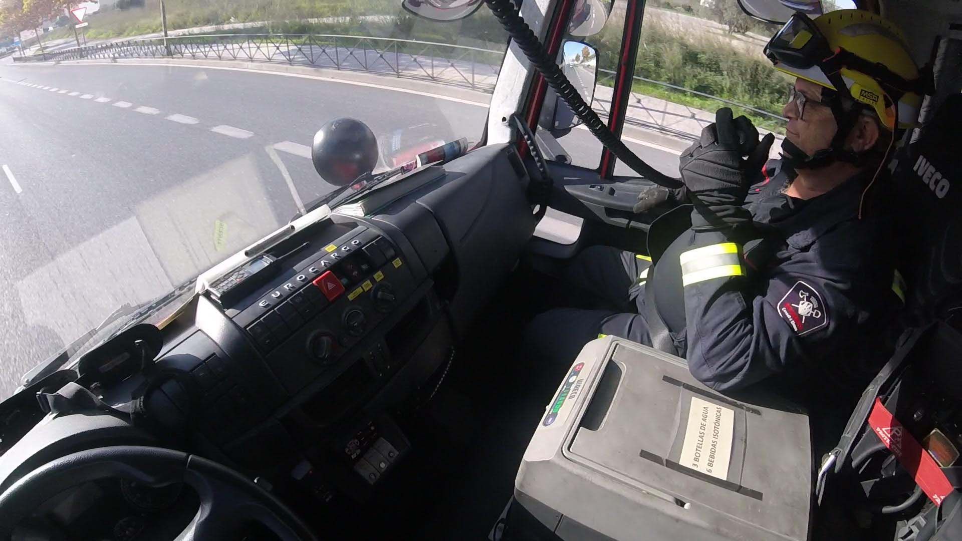 Imágenes de Bruno Roig Ribas, bombero de Ibiza que se jubila