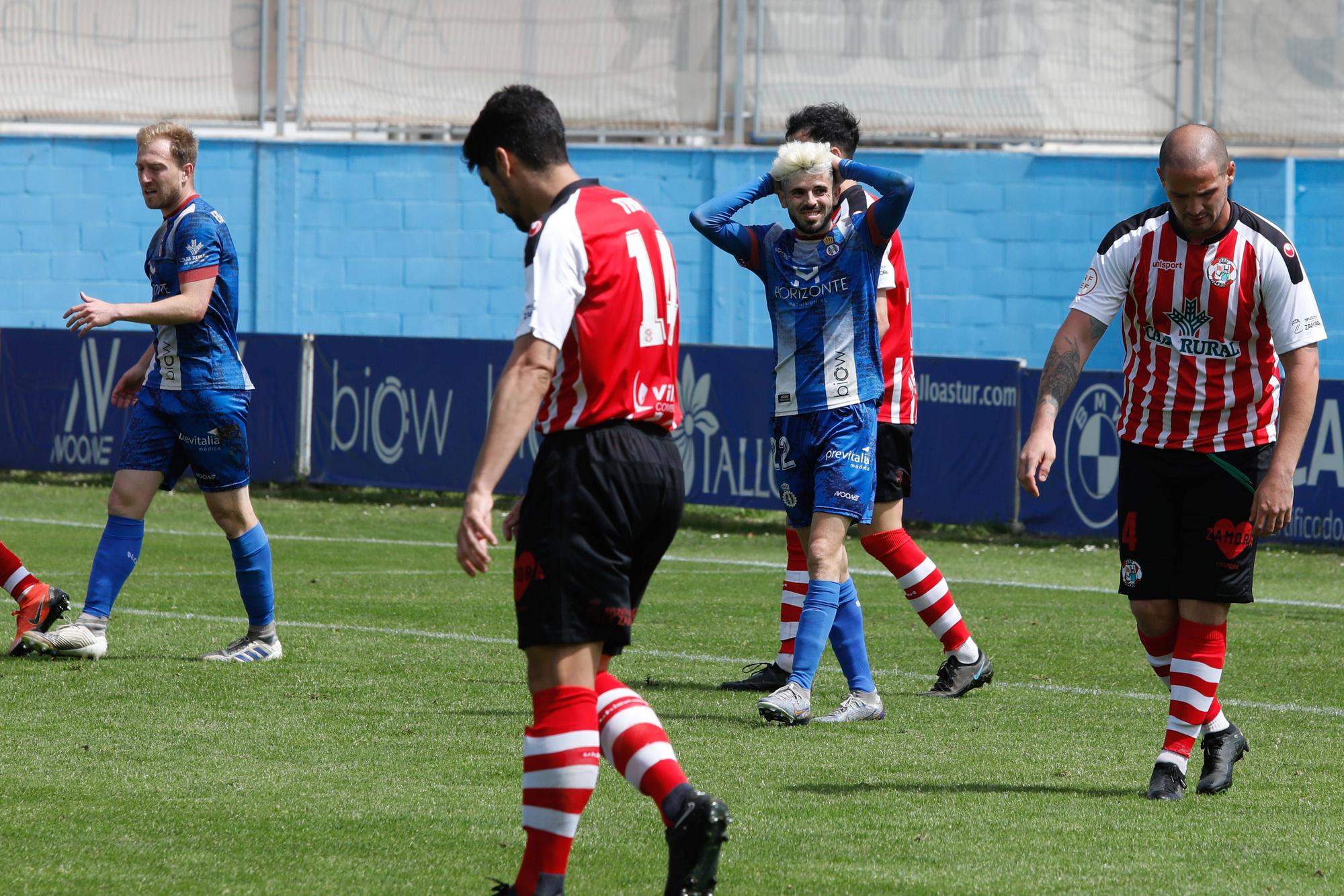 En imágenes: así ha sido la jornada en Segunda RFEF para los equipos asturianos