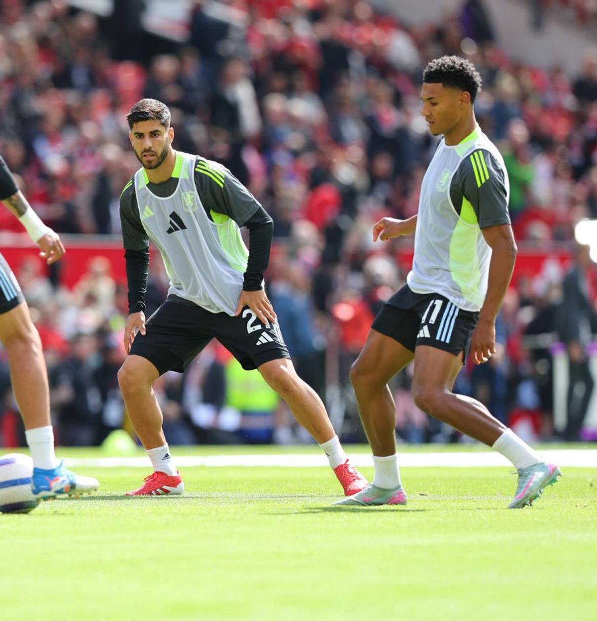 Marco Asensio y
Rashford, del Aston
Villa. | Ash Allen