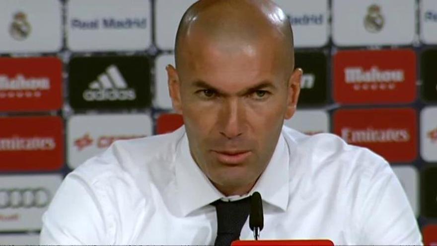 Zidane: &quot;La liga está acabada&quot;
