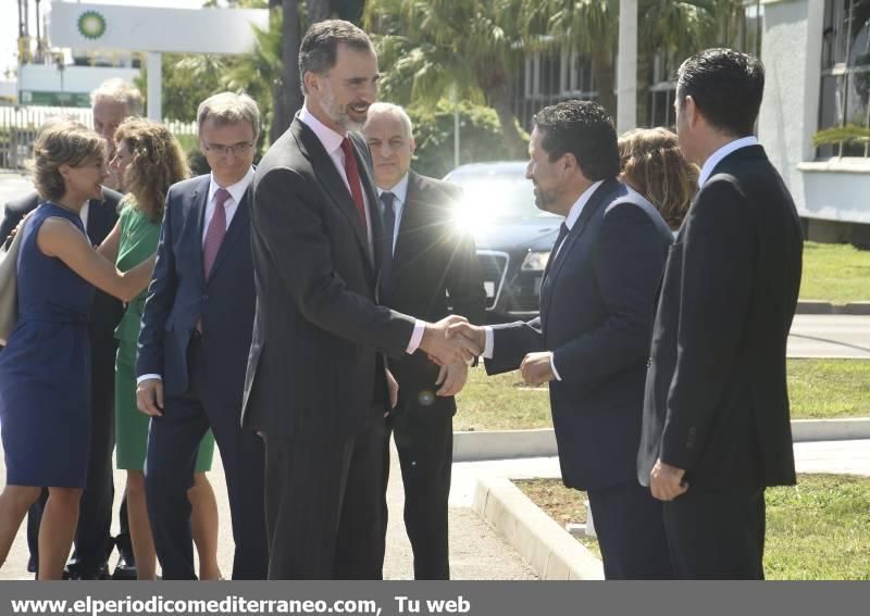 Visita del Rey a BP en Castellón