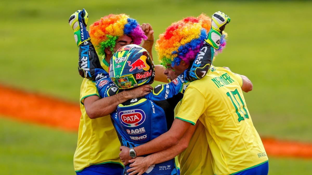 Diogo Moreira celebra su título mundial
