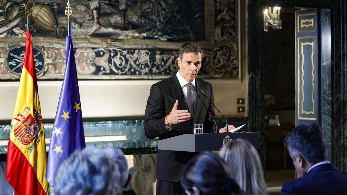 El presidente del Gobierno, Pedro Sánchez.