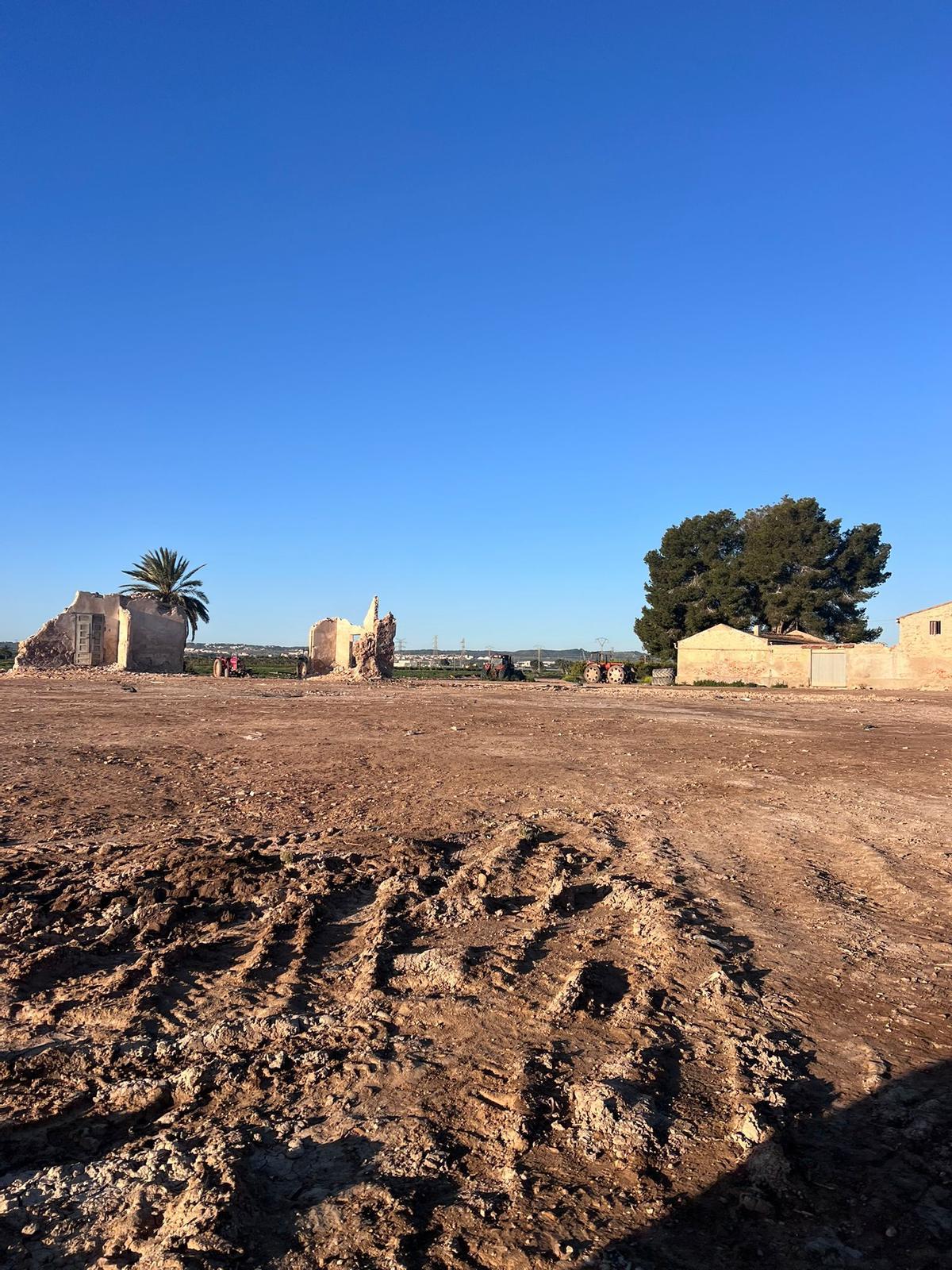 Lo que queda de la Casa de Lo Reche